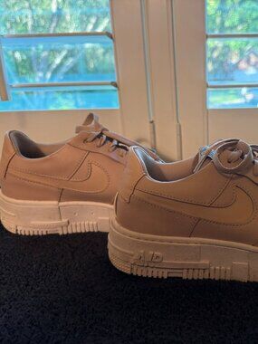 Nike Air Force One Women’s Size 8.5 Light Blush Sneakers
